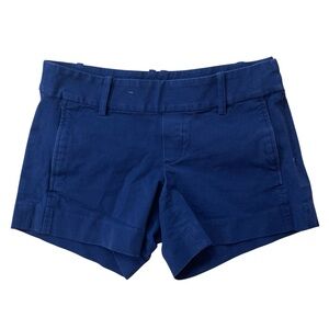 Lilly Pulitzer Navy Side Zip Shorts